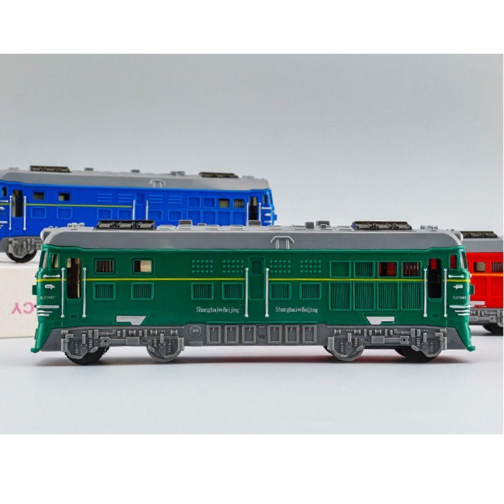 Miniature Inertial Train Model Educational Train Car Toys Toddlers Rail Vehicle Toy Boys and Girls