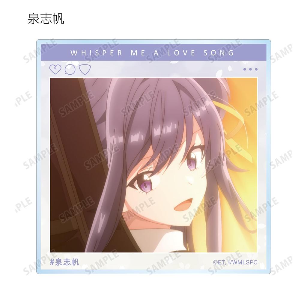 Sing Love Like a Whisper Trading Scene Photo SNS Style Acrylic Card Pack Colleize Official Goods Official License [Official] (Unit/BOX) [Complete