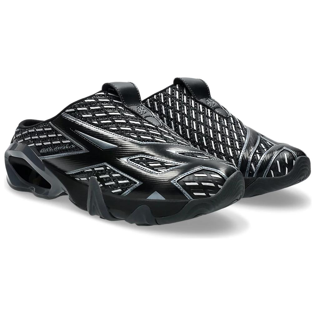 Kiko Kostadinov x ASICS Novalis Gel Styrax Обсидиан Черный Мужские Кроссовки Чисто-Серебристый 1203A500-001