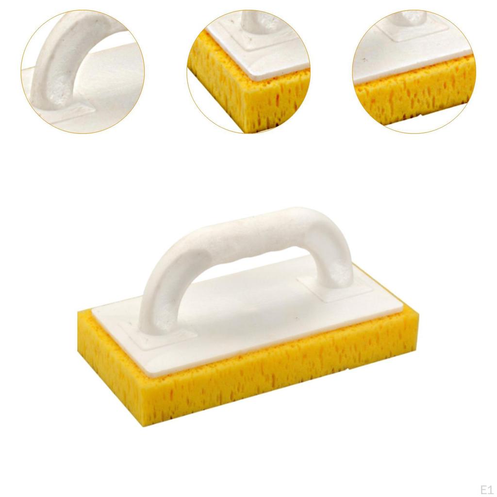 Плиточная стиральная доска Затирочный шпатель для бетона Прочный Компактный Профессиональный Губка Пена