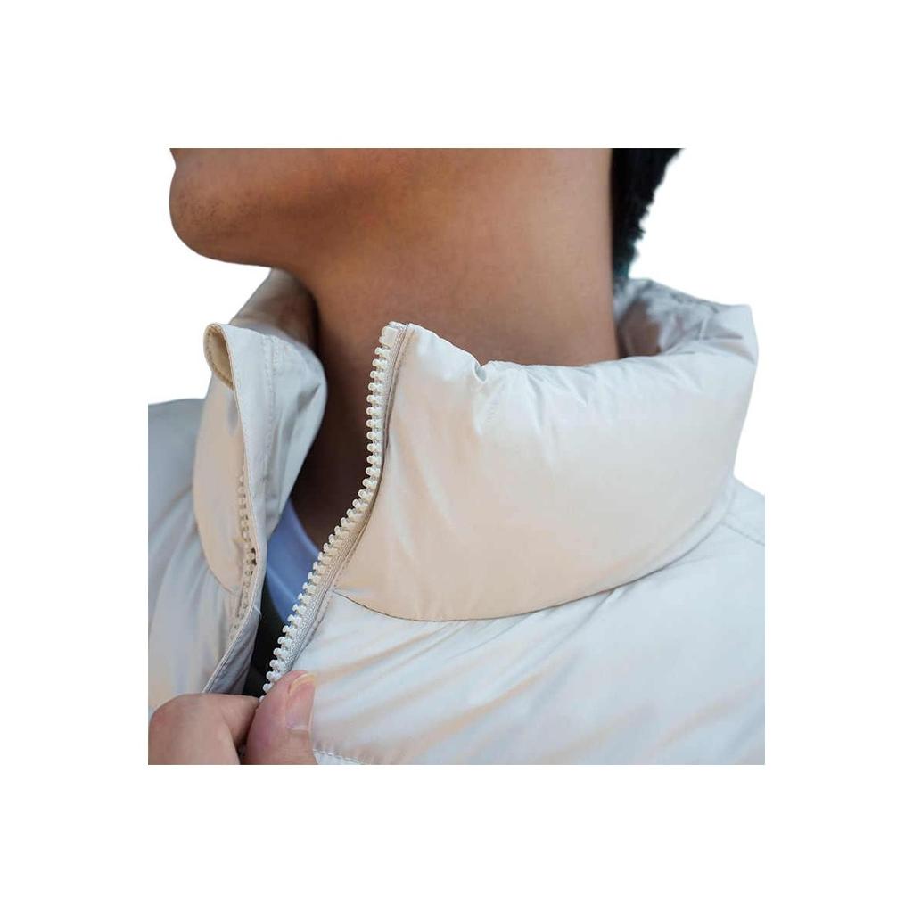 Vans Логотип с принтом однотонный воротник-стойка молния пуховик унисекс куртка овсянка VN0009132N1