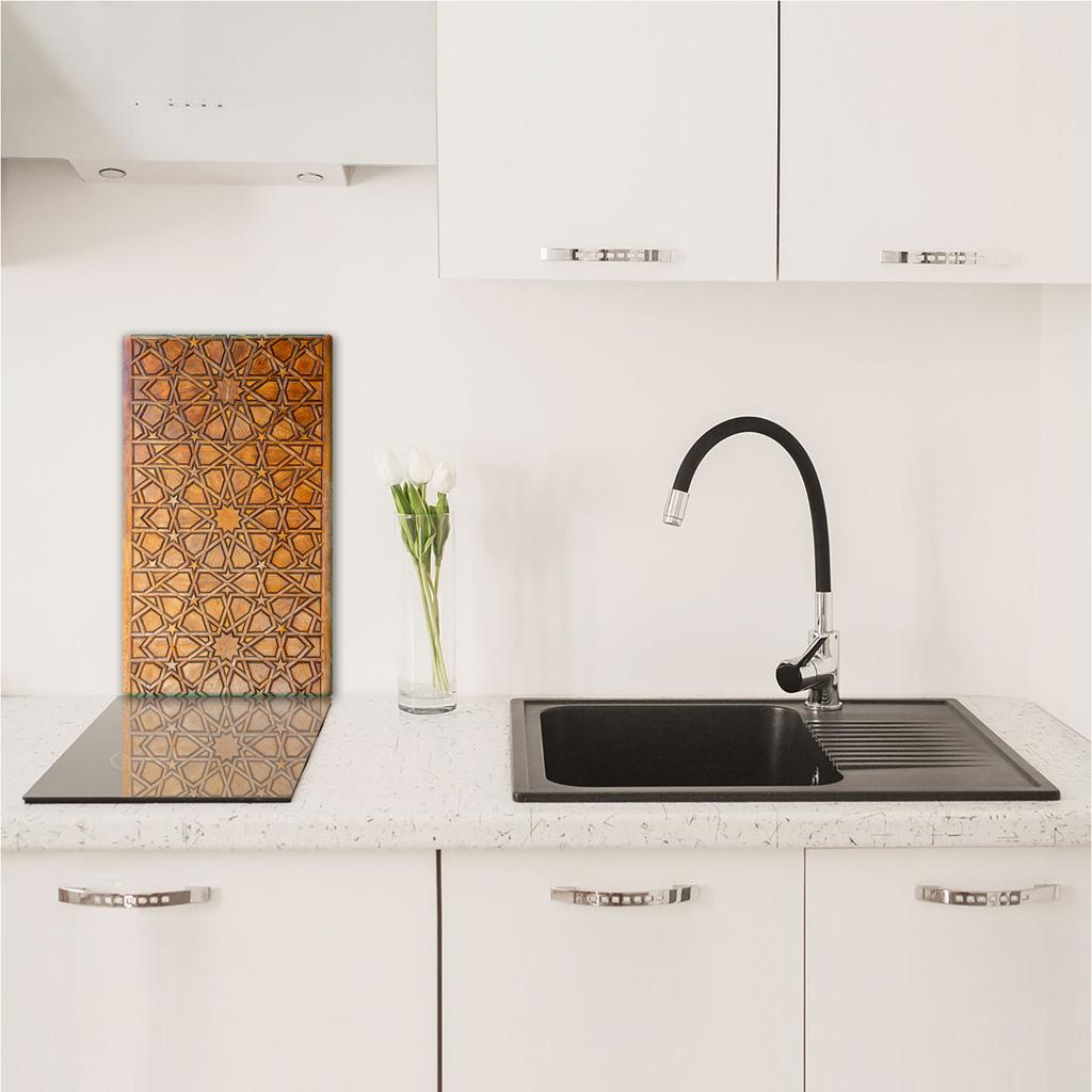GLASS PLATE BOARD PANEL TABLETOP 30x52 PATTERN