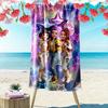 Kpop Demon Hunters Beach Towel Perfect for Travel, Outdoor Activities, Swimming, Camping, Hiking