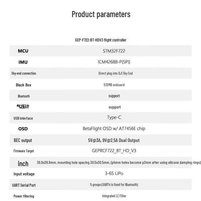 GEPRC TAKER F722 Flight Controller