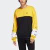 Adidas Толстовка Originals Rivalry Crew Мужские топы Желтый DZ9137
