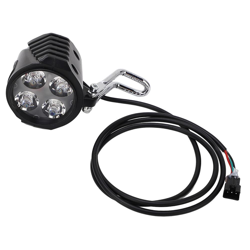 10 Inch Electric Horn Headlight ABS Bike Headlight Cycling Accessories