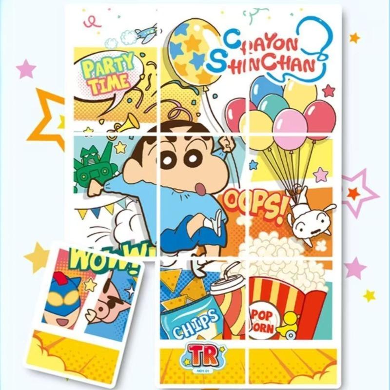 Crayon Boy Shin CChan Limited Edition First Series Cards Crayon Boy Shin CChan Collection Cards Anime Merchandise Desktop Game