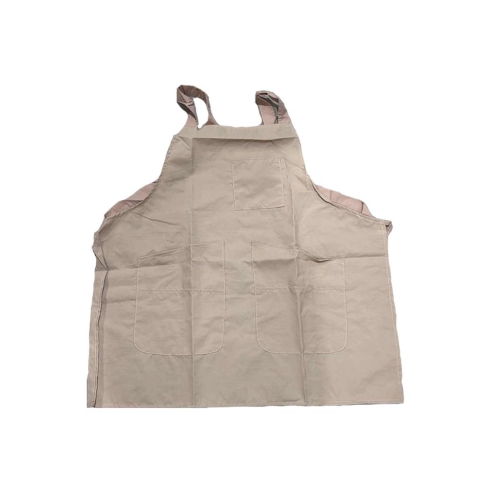 with Pocket Sleeveless Apron Breathable Dirt-Resistant Workwear Portable Catering Apron Restaurant