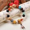 Eighteen-Seed Star Moon Bodhi Prayer Beads Jewelry - Unisex Style, Popular for Live Streaming.