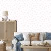 Pink Stars Wallpaper for Living Room and Bedroom 50x1000