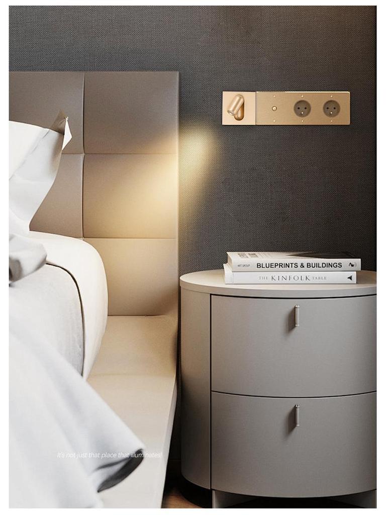 Вращающийся настенный светильник на все сезоны - Прикроватное чтение и декоративное освещение