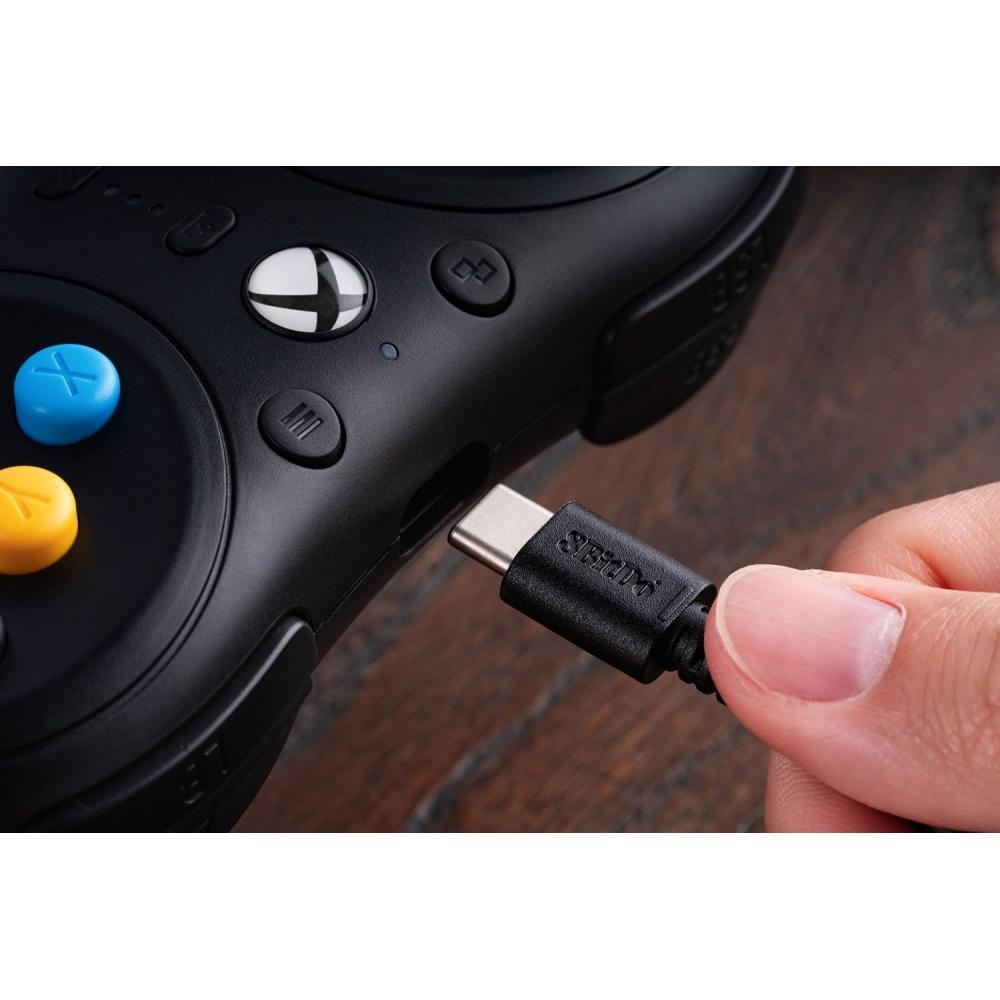 8Bitdo Проводной контроллер M30 для Xbox Series XS, Xbox One и Windows с 6-кнопочной раскладкой — официально лицензирован