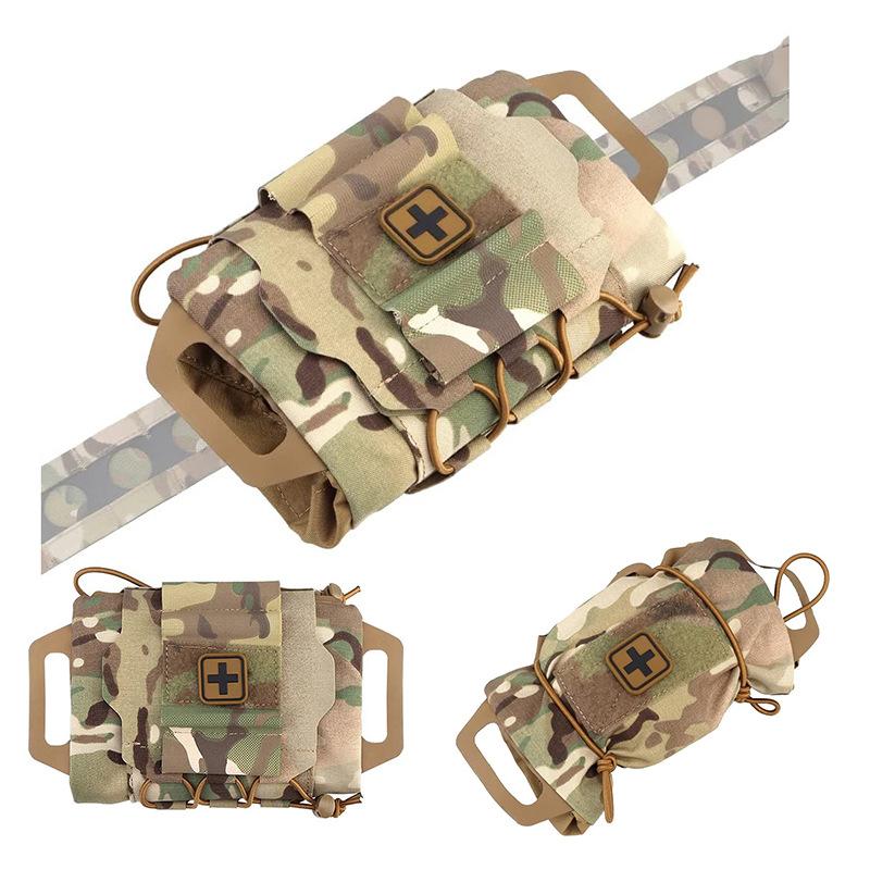 IFAK Medical Pouch MOLLE Rapid Deployment First-aid Kit Survival Outdoor Hunting Emergency Bag Camping Medical Kit