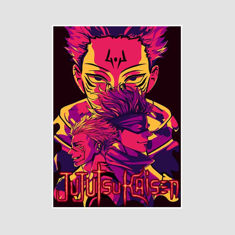 Классическая коллекция аниме-постеров, ретро-белая книга, Атака титанов, постер «Моя геройская академия», эстетический домашний декор, украшение бара, фреска