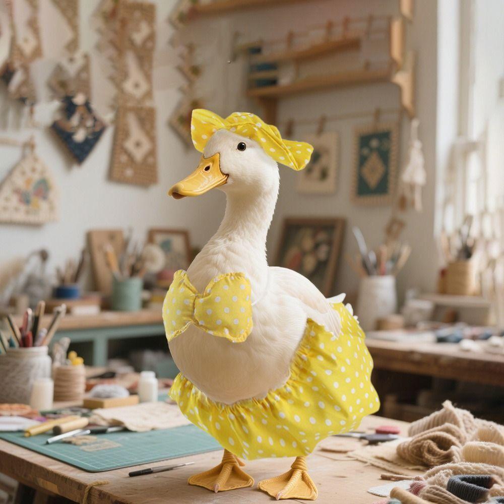 Breathable Goose Bikini Costume Novelty Porch Goose Outfit Charming Duck Goose Bikini Beach