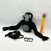 Мягкая плюшевая игрушка Gorilla Tag, кукла-орангутанг с очками-карандашами, вдохновленная популярной игрой, милый цветной подарок для коллекционеров игр