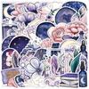 50 радужных волшебных мультяшных граффити наклеек: Водонепроницаемые наклейки для блокнотов, телефонов и стаканов