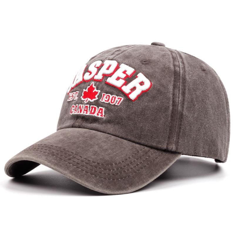 Fashion Hat retro washed four seasons new cap splicing retro outdoor BOSTON letter embroidery baseball cap Europe and America
