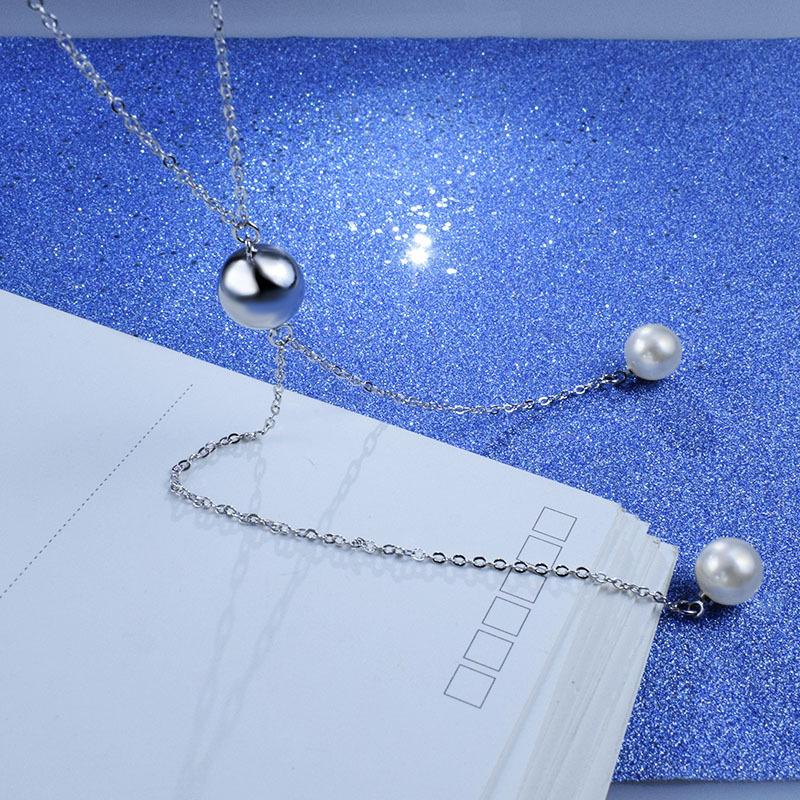 Fashion Elegant Necklace Accessories Female Pearl Sweater Chain Long Versatile Autumn and Winter Items of Jewelry