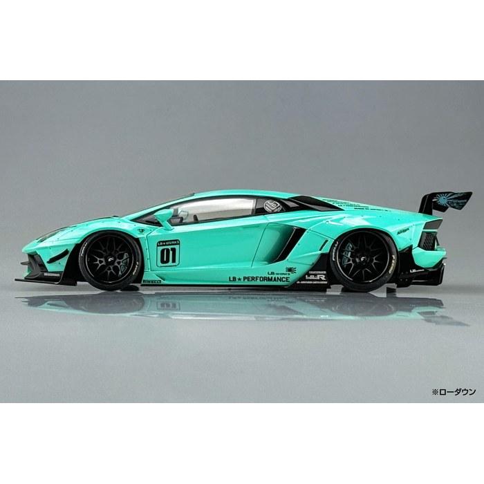 AOSHIMA 1/24 Серия Liberty Walk №. 21 фунт Работает Lamborghini Aventador Ограниченная серия Вер. 2 Пластиковый конструктор (Формованный цвет)