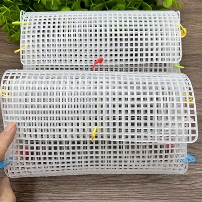 1 шт. Белые пластиковые сетчатые листы для самодельных сумок и поделок, материал для подкладки сумки, прочный дизайн квадратного плетения, изготовление кошельков своими руками