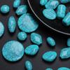 30-5pcs DIY Charms 11-25mm Loose Seed Imitated Turquoises 7 Style Necklace Spacer Beads Flat Round Geometric Accessories  Pendant Accessories