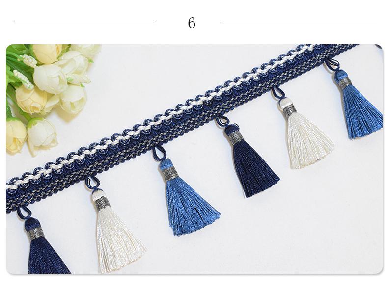 Красное кружево с кисточками — многофункциональный домашний аксессуар (12м) для багажа, штор и многого другого