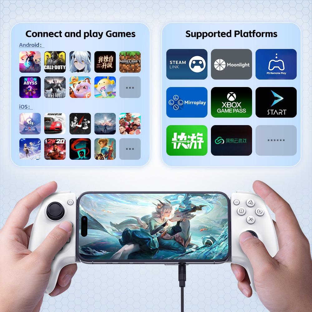 HPDL для игрового контроллера Aobian Max Wired Type-C