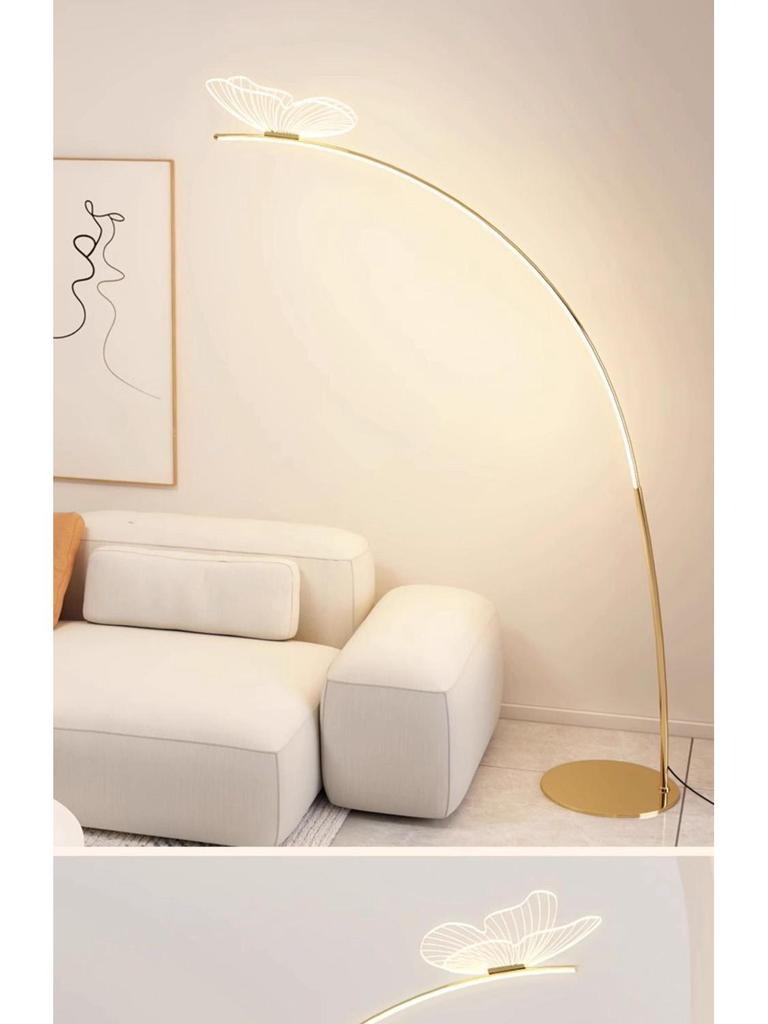 Напольный светильник-бабочка для гостиной: Забота о глазах, Креативный дизайн, Идеально для учебы, спальни или атмосферы гостиной.