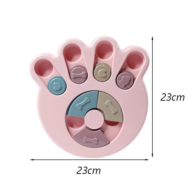 Interactive Puzzle Pet Toys for Dogs Animals Slow Feeding Plate Bowl Puppy Dog Cat Play Toy mascotas Products honden speelgoed