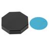 Magnetic Pool Cue Chalk Box Octagonal Mini Portable Billiard Chalk Case Universal for Octagonal Round Chalk Black