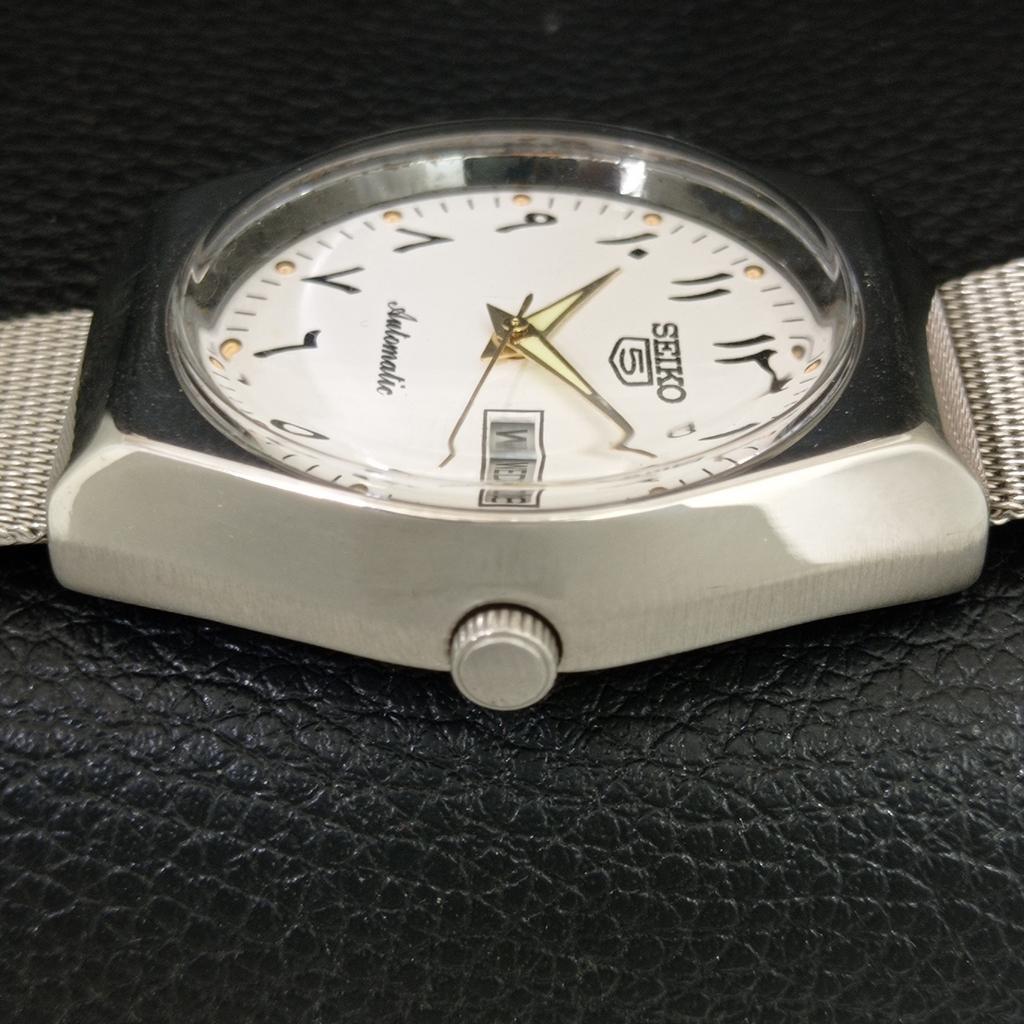 ВИНТАЖНЫЕ АВТОМАТИЧЕСКИЕ ЧАСЫ SEIKO 5 6309A ЯПОНИЯ МУЖСКИЕ С ЗОЛОТИСТЫМ ЦИФЕРБЛАТОМ a705537-1