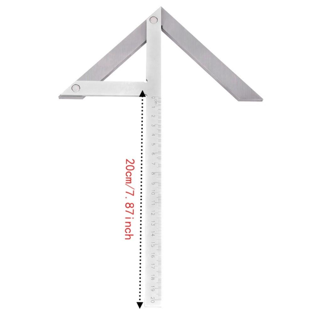Stainless Steel Center Finder Tool High Accuracy Measuring Tool Woodworking Ruler Tool Woodworking