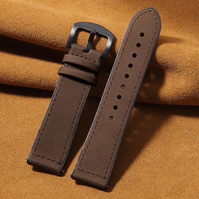 Кожаный и силиконовый гибридный ремешок 20 мм 22 мм для Samsung Galaxy Watch7 6 Classic 47 мм 46 мм / Galaxy Watch6 40 мм 44 мм Браслет