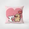 Korean Line Puppy Pillow, Fresh Sofa Pillow, Modern Chair Back Line Pillow Cover, Living Room Cushion Cover