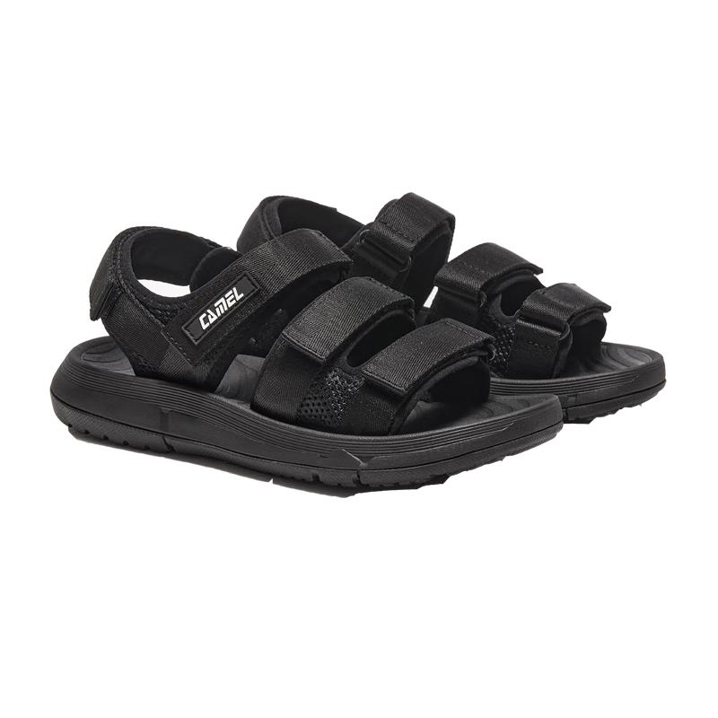 CAMEL Men's Velcro Colorblock Sport Beach Sandals