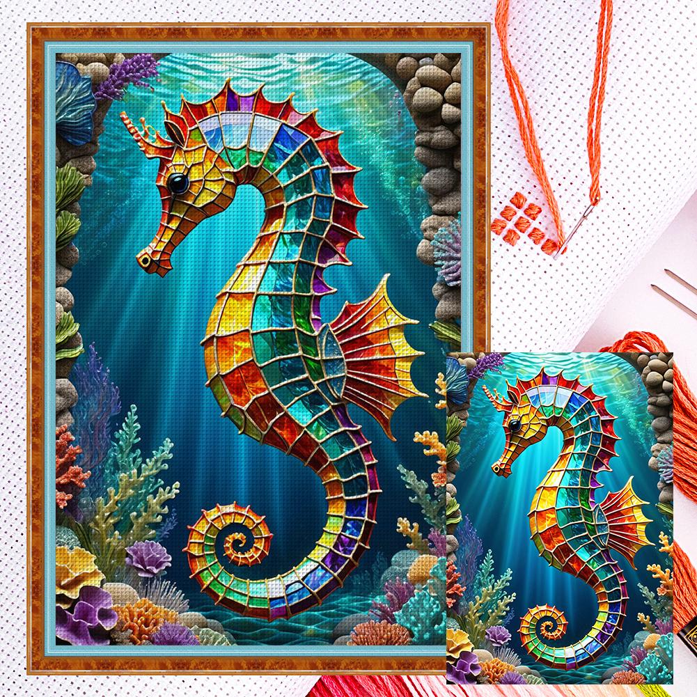 Набор для вышивки крестиком «Животные» из эко-хлопка 11CT