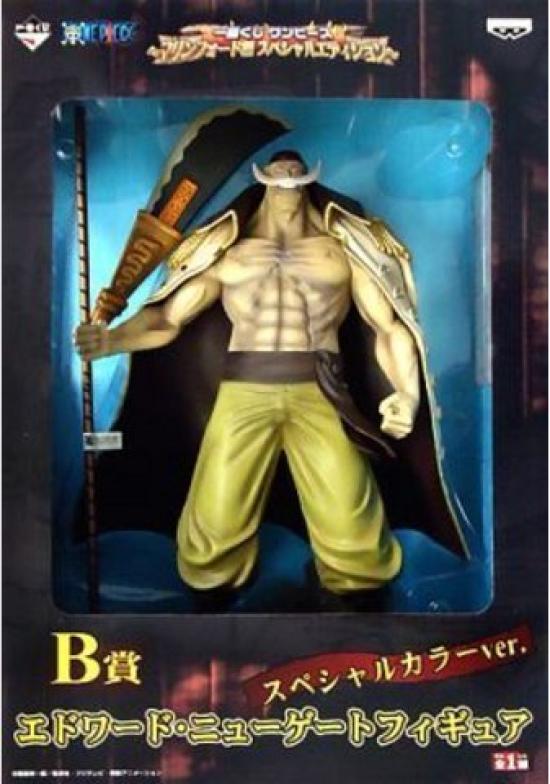Ichiban Kuji One Piece ~Специальное издание арки Маринфорд~ Приз B Фигурка Эдварда Ньюгейта Металлическая цветная версия