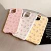 Милый чехол для телефона с цветком для iPhone 15 Pro, чехол для iPhone 11 13 12 16 14 Pro Max XR XS X 7 8 Plus SE, силиконовый противоударный матовый чехол
