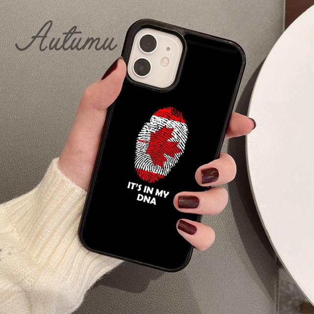 Чехол для телефона с флагом Канады для iPhone 11 12 13 14 Pro Max mini X XR XS SE 2020 5 6S 7 8 Plus Samsung Galaxy S21 S22