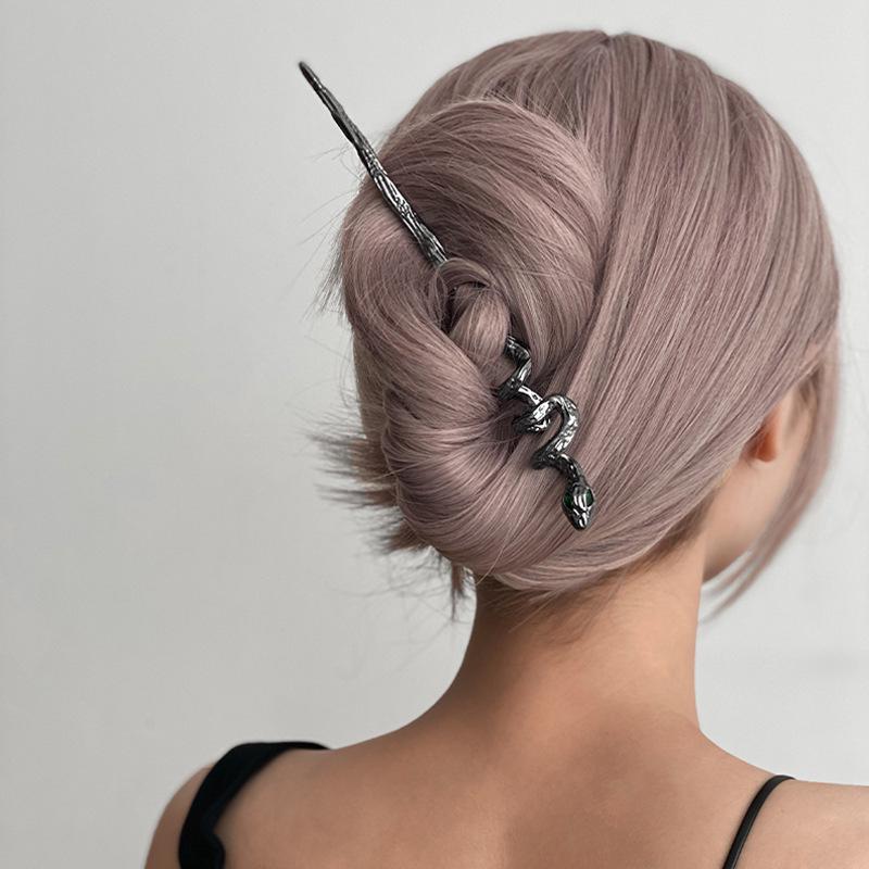 Изысканная винтажная заколка для волос с кисточкой для женщин - Элегантное украшение для волос в стиле ханьфу и ципао