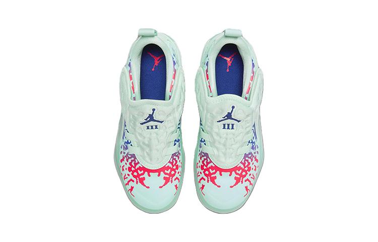 Jordan Zion 3 Zion 3 Abrasion Resistant Low top Children's Basketball Shoes Mint Foam Children Aged 3 7 Years Old DV3870-300