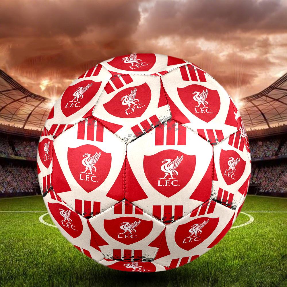 Футбольный мяч Liverpool F.C. Размер 5, Стандартный мяч для матчей, спортивных игр и тренировок команды, Идеальный подарок для фанатов футбола