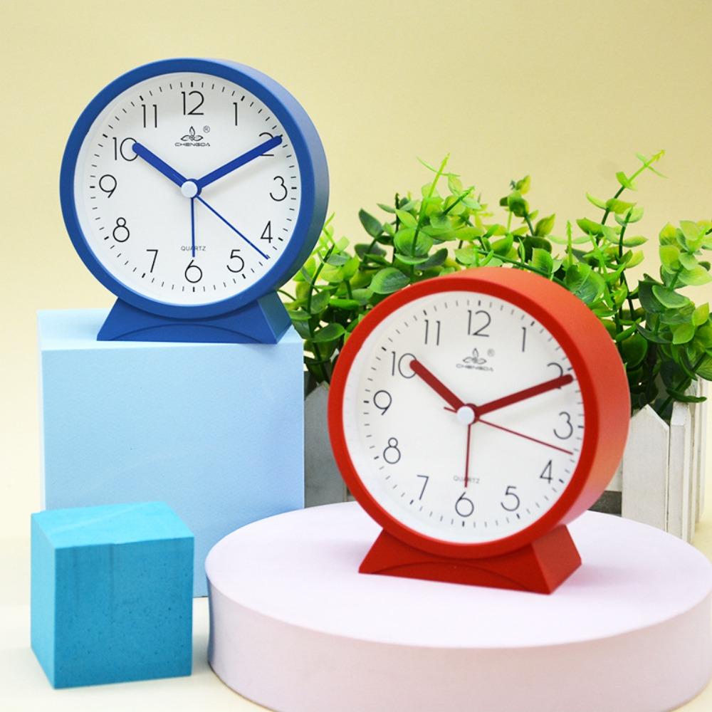 Battery Small Alarm Clock Desk Student Alarm Clock Bedside Clocks Home Office Kids