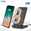 30w Quick Wireless Charger For Iphone 14 13 12 11 Pro Xs Max Xr X 8 Se Fast Charging Stand For Samsung S22 S21 S20 Note 20