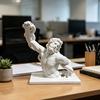 3D-печатная скульптура бюста Лаокоона Устойчивое основание Орнамент из греческой мифологии Древнегреческая художественная коллекционная фигурка Декор для прихожей гостиной
