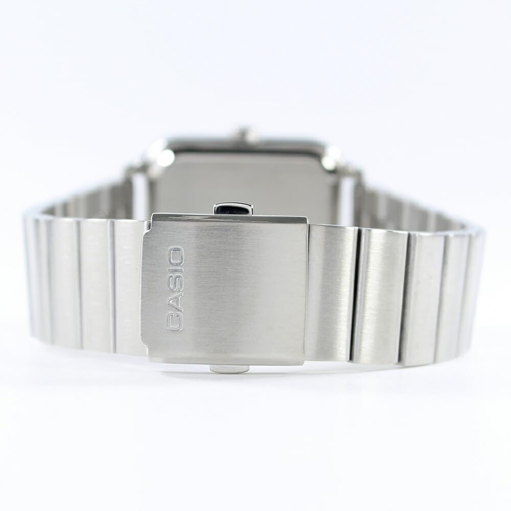 CASIO Стандартные Аналоговые Часы с Фазой Луны Квадратные MTP-M305D-1A2 Мужские [Б/У]