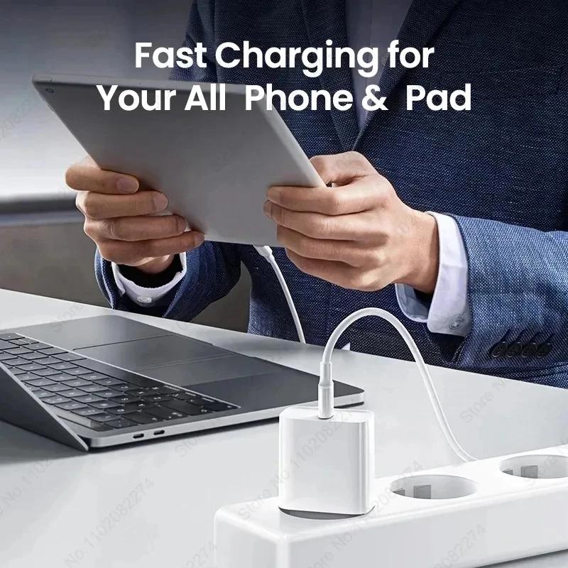 Быстрая зарядка PD 20W для iPhone 16 15 11 12 13 14 Pro Max Plus Кабель для быстрой зарядки для Apple iPhone Вилка-зарядное устройство Аксессуар для телефона