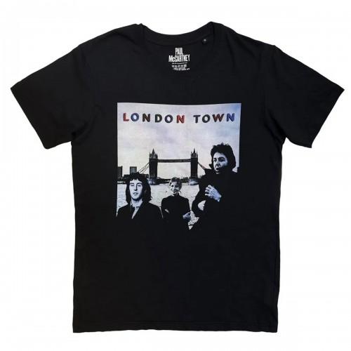 Paul McCartney & Wings Unisex Adult London Town Back Print T-Shirt