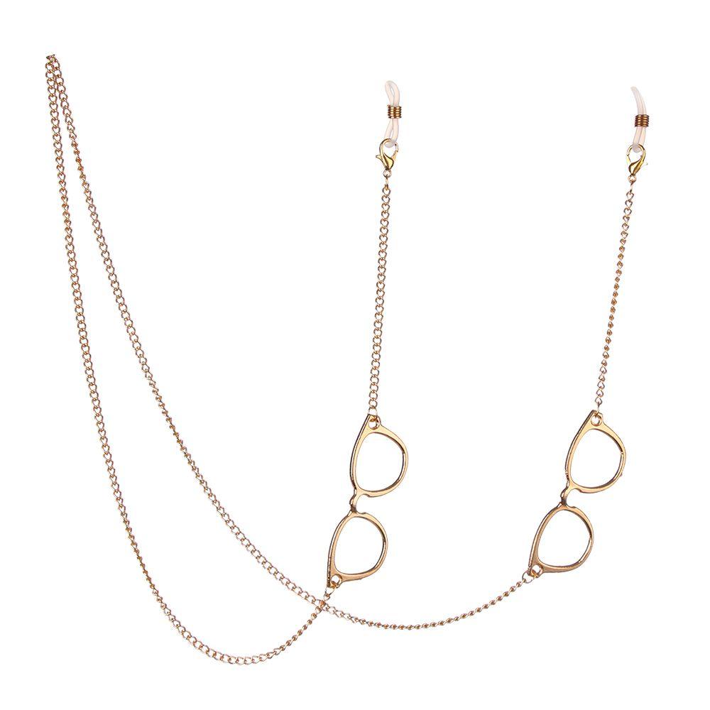 Женский винтажный металлический нескользящий шнурок для очков аксессуары для очков ожерелье для очков цепочка для очков